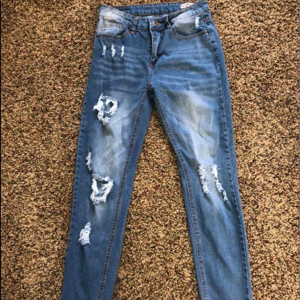 Fashion Nova Distressed Jeans